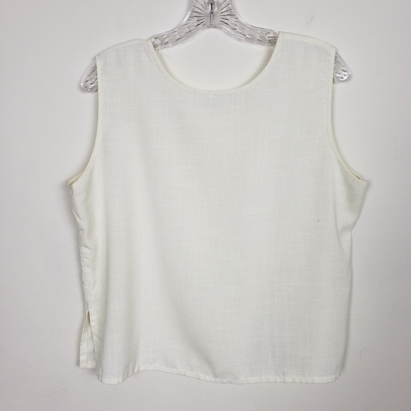 Cream tank top - Picture 4 of 6